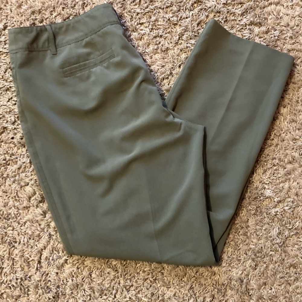 Dress Barn Women's Olive Trousers